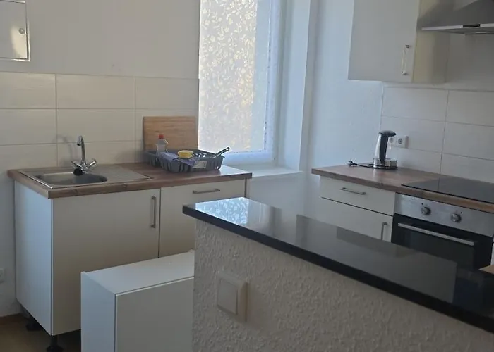 Schoene Vollausgestattete Monteurs- Gaestewohnung Naehe Raffinerie Leuna Und Geiseltalsee Fuer 5 Personen 0304 Apartment